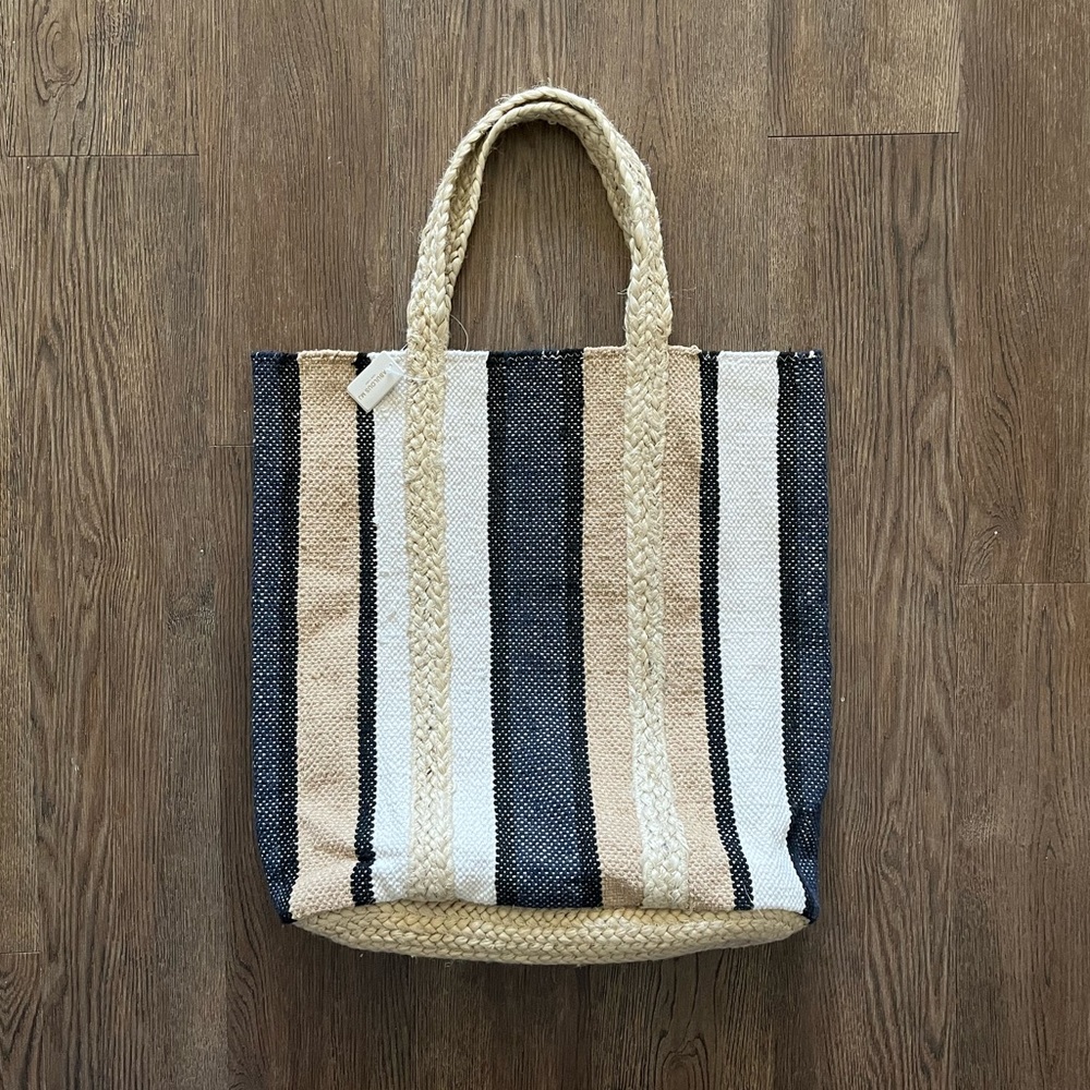 Fabulous MJ Straw Market Tote